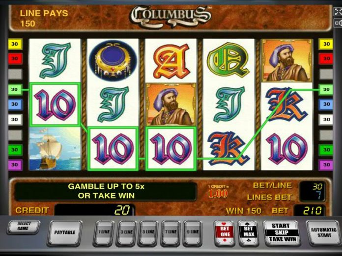 игровые автоматы columbus без регистрации играть сейчас бесплатно